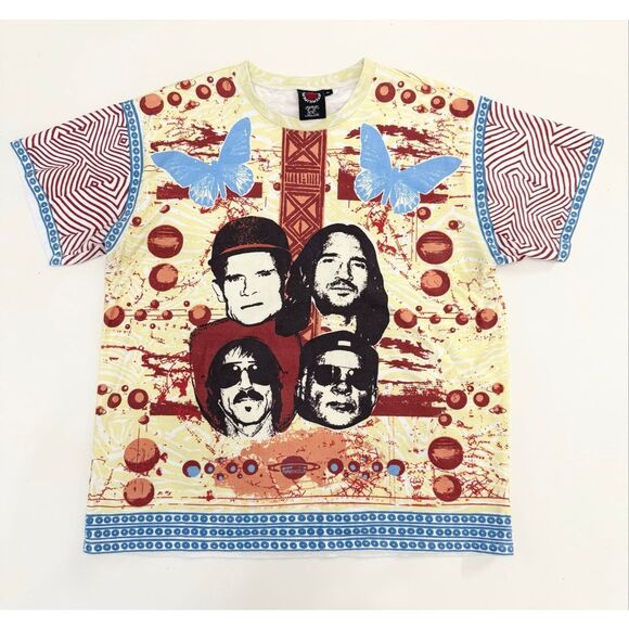 Red Hot Chili Peppers Michael Rios Special Artist Tee Concert Boxy T-Shirt XL - Picture 1 of 6